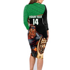 custom-warriors-rugby-family-matching-long-sleeve-bodycon-dress-and-hawaiian-shirt-go-champions-aotearoa-mascot-with-polynesian-maori-pattern