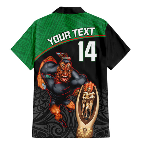 custom-warriors-rugby-family-matching-mermaid-dress-and-hawaiian-shirt-go-champions-aotearoa-mascot-with-polynesian-maori-pattern