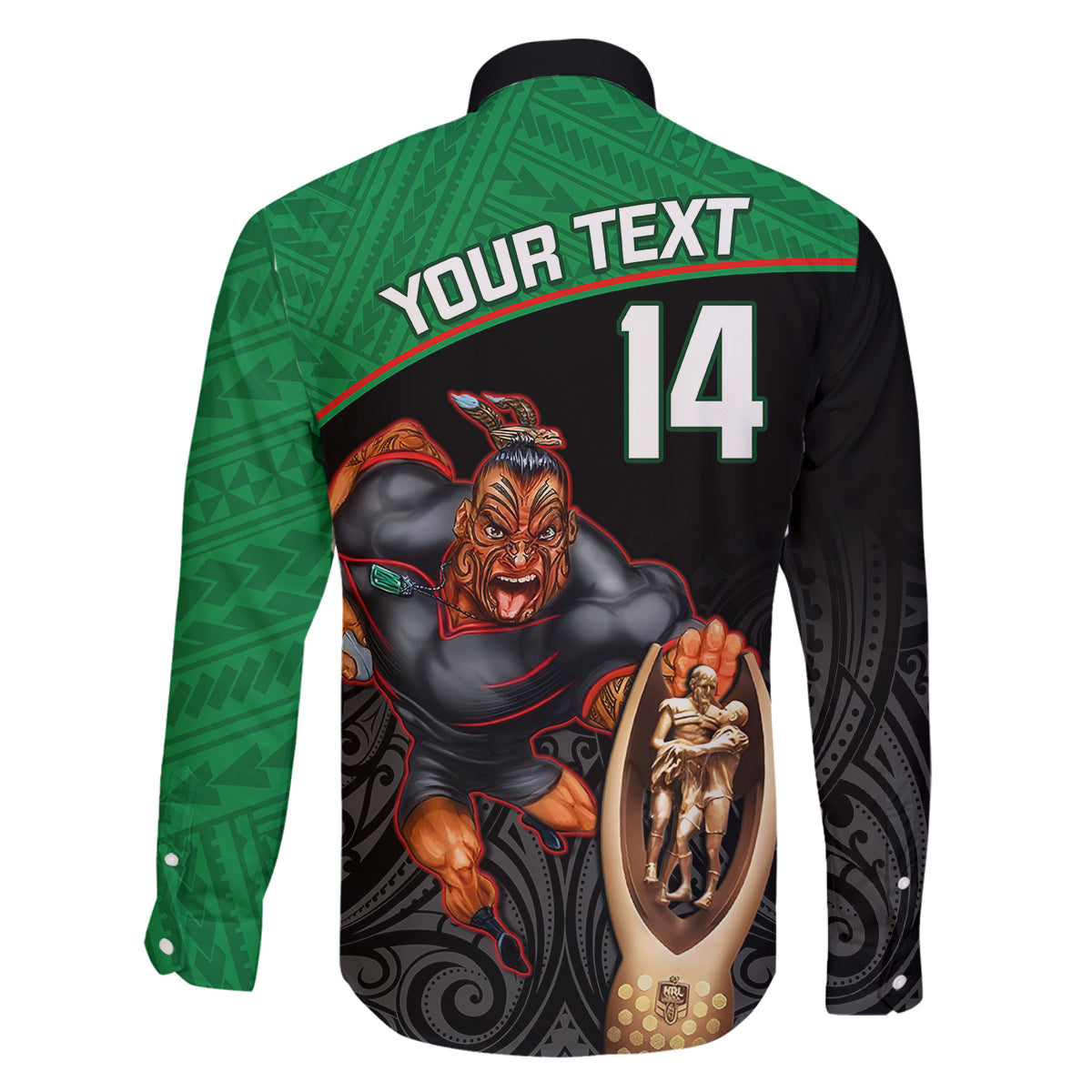custom-warriors-rugby-family-matching-mermaid-dress-and-hawaiian-shirt-go-champions-aotearoa-mascot-with-polynesian-maori-pattern