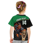custom-warriors-rugby-kid-t-shirt-go-champions-aotearoa-mascot-with-polynesian-maori-pattern