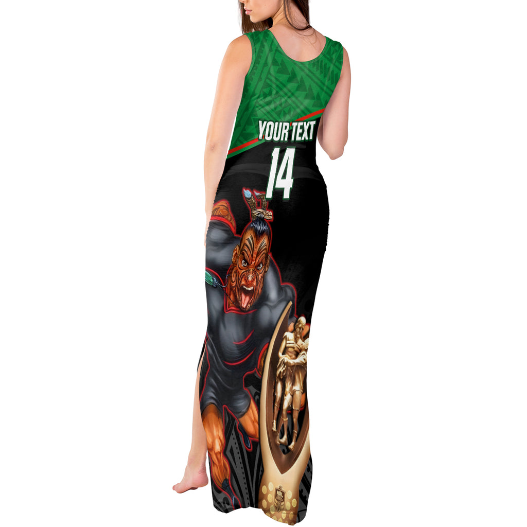 custom-warriors-rugby-tank-maxi-dress-go-champions-aotearoa-mascot-with-polynesian-maori-pattern