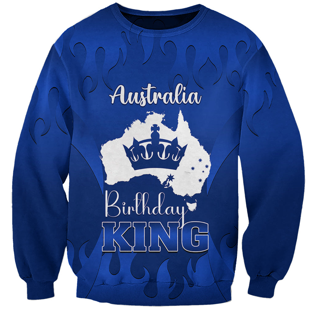 australia-king-birthday-sweatshirt-australian-map-with-crown-blue-version