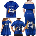 personalised-australia-king-birthday-family-matching-off-shoulder-maxi-dress-and-hawaiian-shirt-australian-map-with-crown-blue-version