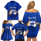 personalised-australia-king-birthday-family-matching-off-shoulder-short-dress-and-hawaiian-shirt-australian-map-with-crown-blue-version