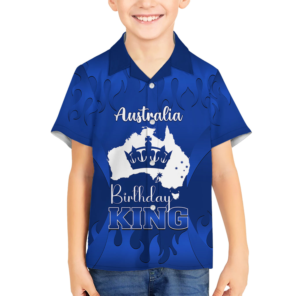 personalised-australia-king-birthday-hawaiian-shirt-australian-map-with-crown-blue-version