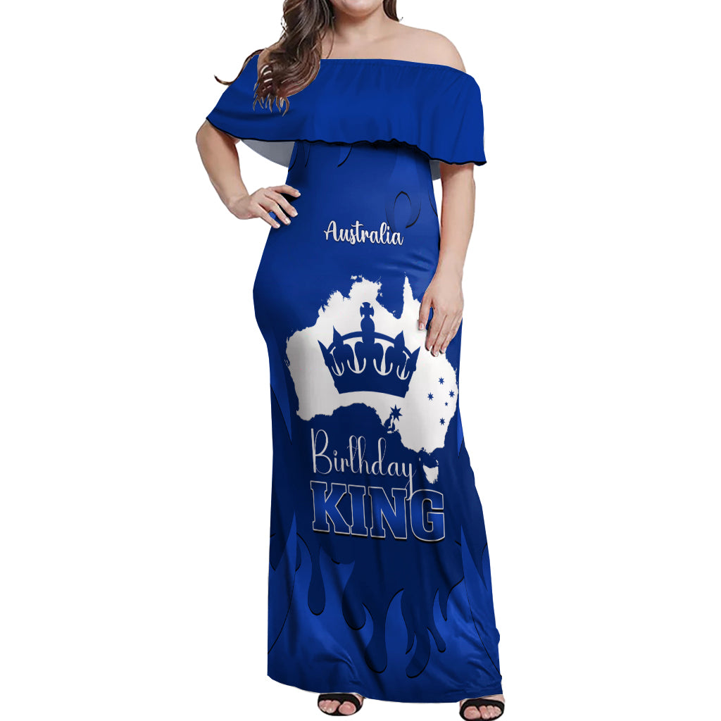personalised-australia-king-birthday-off-shoulder-maxi-dress-australian-map-with-crown-blue-version