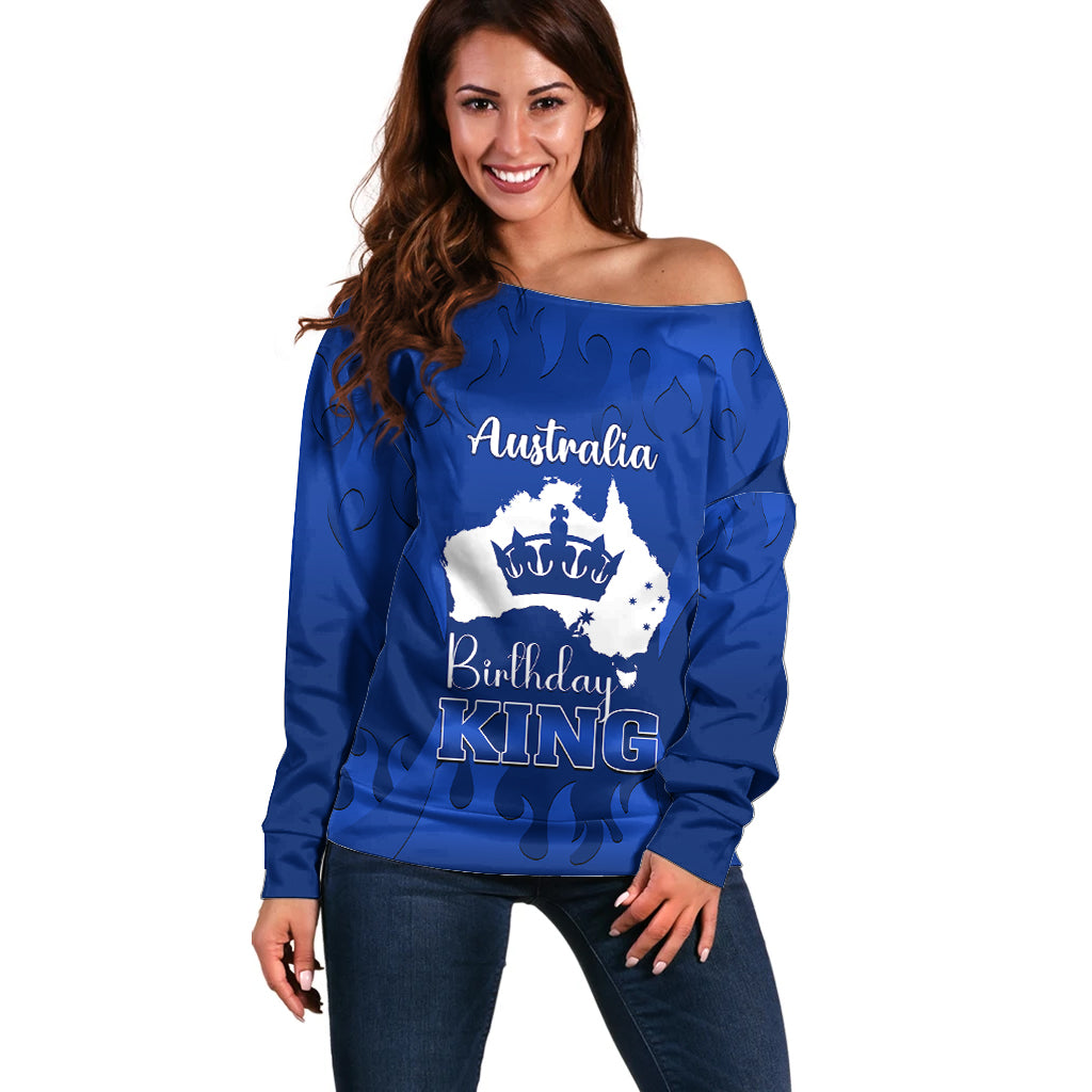 personalised-australia-king-birthday-off-shoulder-sweater-australian-map-with-crown-blue-version