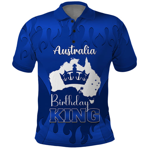 personalised-australia-king-birthday-polo-shirt-australian-map-with-crown-blue-version