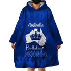 personalised-australia-king-birthday-wearable-blanket-hoodie-australian-map-with-crown-blue-version