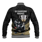 collingwood-football-baseball-jacket-magpies-go-champions-2023-polynesian-indigenous-art