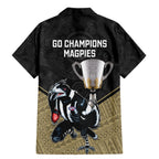 collingwood-football-family-matching-mermaid-dress-and-hawaiian-shirt-magpies-go-champions-2023-polynesian-indigenous-art