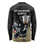collingwood-football-long-sleeve-shirt-magpies-go-champions-2023-polynesian-indigenous-art
