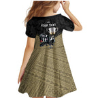personalised-collingwood-football-family-matching-mermaid-dress-and-hawaiian-shirt-magpies-go-champions-2023-polynesian-indigenous-art