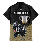 personalised-collingwood-football-family-matching-mermaid-dress-and-hawaiian-shirt-magpies-go-champions-2023-polynesian-indigenous-art