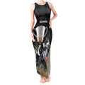 personalised-collingwood-football-tank-maxi-dress-magpies-go-champions-2023-polynesian-indigenous-art