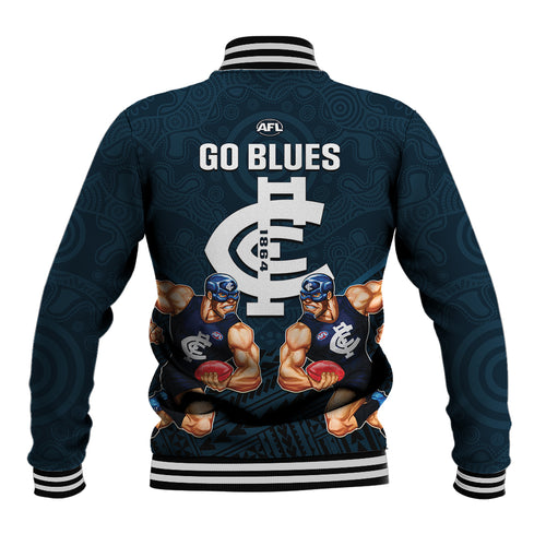 calrton-football-baseball-jacket-blues-go-champions-2023-polynesian-indigenous-art