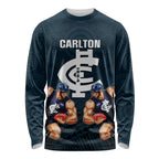 calrton-football-long-sleeve-shirt-blues-go-champions-2023-polynesian-indigenous-art