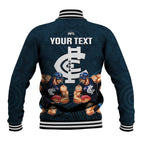 personalised-calrton-football-baseball-jacket-blues-go-champions-2023-polynesian-indigenous-art