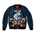 personalised-calrton-football-bomber-jacket-blues-go-champions-2023-polynesian-indigenous-art