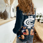 personalised-calrton-football-women-casual-shirt-blues-go-champions-2023-polynesian-indigenous-art