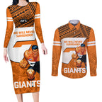 giants-football-couples-matching-long-sleeve-bodycon-dress-and-long-sleeve-button-shirts-gws-go-champions-2023-polynesian-indigenous-art