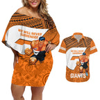 giants-football-couples-matching-off-shoulder-short-dress-and-hawaiian-shirt-gws-go-champions-2023-polynesian-indigenous-art