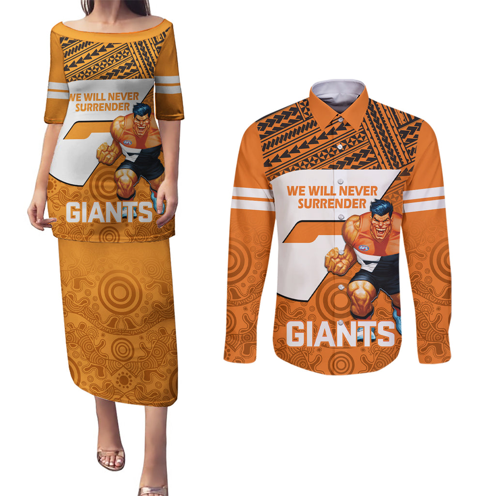 giants-football-couples-matching-puletasi-dress-and-long-sleeve-button-shirts-gws-go-champions-2023-polynesian-indigenous-art