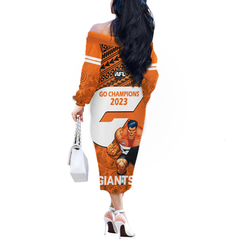 giants-football-off-the-shoulder-long-sleeve-dress-gws-go-champions-2023-polynesian-indigenous-art