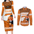 personalised-giants-football-couples-matching-long-sleeve-bodycon-dress-and-long-sleeve-button-shirts-gws-go-champions-2023-polynesian-indigenous-art