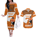 personalised-giants-football-couples-matching-off-the-shoulder-long-sleeve-dress-and-hawaiian-shirt-gws-go-champions-2023-polynesian-indigenous-art