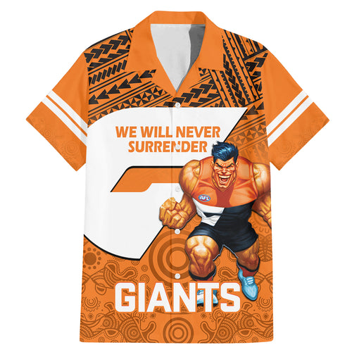 personalised-giants-football-family-matching-mermaid-dress-and-hawaiian-shirt-gws-go-champions-2023-polynesian-indigenous-art