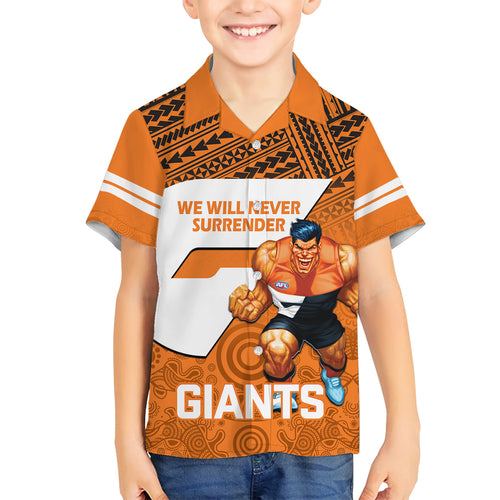 personalised-giants-football-kid-hawaiian-shirt-gws-go-champions-2023-polynesian-indigenous-art