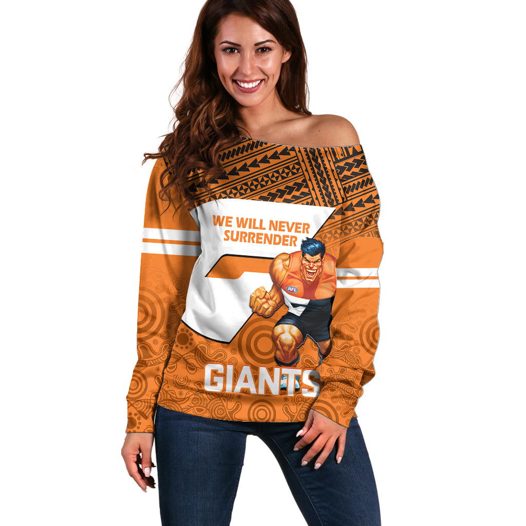 personalised-giants-football-off-shoulder-sweater-gws-go-champions-2023-polynesian-indigenous-art