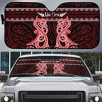 Kia Ora New Zealand Auto Sun Shade Maori Language Week Whero Taniko Motif - Aussie Hoodie