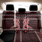 Kia Ora New Zealand Back Car Seat Cover Maori Language Week Whero Taniko Motif - Aussie Hoodie
