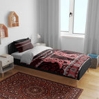 Kia Ora New Zealand Bedding Set Maori Language Week Whero Taniko Motif - Aussie Hoodie