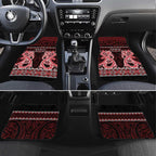 Kia Ora New Zealand Car Mats Maori Language Week Whero Taniko Motif - Aussie Hoodie