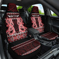 Kia Ora New Zealand Car Seat Cover Maori Language Week Whero Taniko Motif - Aussie Hoodie