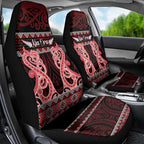 Kia Ora New Zealand Car Seat Cover Maori Language Week Whero Taniko Motif - Aussie Hoodie