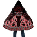 Kia Ora New Zealand Cloak Maori Language Week Whero Taniko Motif - Aussie Hoodie