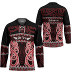 Kia Ora New Zealand Hockey Jersey Maori Language Week Whero Taniko Motif - Aussie Hoodie