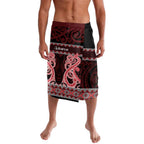 Kia Ora New Zealand Lavalava Maori Language Week Whero Taniko Motif - Aussie Hoodie