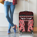 Kia Ora New Zealand Luggage Cover Maori Language Week Whero Taniko Motif - Aussie Hoodie