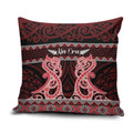 Kia Ora New Zealand Pillow Cover Maori Language Week Whero Taniko Motif - Aussie Hoodie