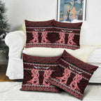 Kia Ora New Zealand Pillow Cover Maori Language Week Whero Taniko Motif - Aussie Hoodie