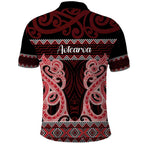 Kia Ora New Zealand Polo Shirt Maori Language Week Whero Taniko Motif - Aussie Hoodie
