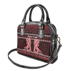Kia Ora New Zealand Shoulder Handbag Maori Language Week Whero Taniko Motif - Aussie Hoodie