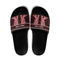 Kia Ora New Zealand Slide Sandals Maori Language Week Whero Taniko Motif - Aussie Hoodie