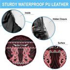 Kia Ora New Zealand Spare Tire Cover Maori Language Week Whero Taniko Motif - Aussie Hoodie