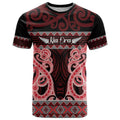 Kia Ora New Zealand T Shirt Maori Language Week Whero Taniko Motif - Aussie Hoodie